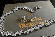 Vivienne Westwood Choker, bracelet and matching earrings.