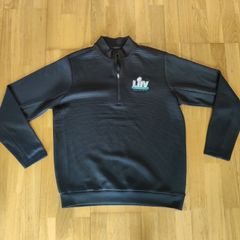 Super Bowl LIV (54) Antigua black quarter-zip