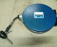 Tecalemit retractable garage oil hose reel