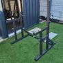 Squat rack and flat bench Image 2