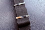 Genuine Omega solid black NATO strap 20mm