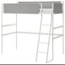 Loft Bed Frame White Image 4