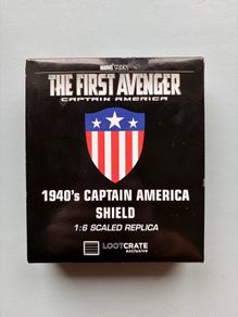 1940s Captain America Shield 1:16 Replica - Marvel - Loot Crate Exclusive