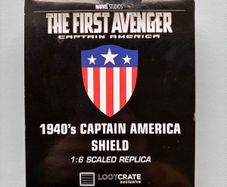 1940s Captain America Shield 1:16 Replica - Marvel - Loot Crate Exclusive