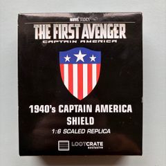 1940s Captain America Shield 1:16 Replica - Marvel - Loot Crate Exclusive