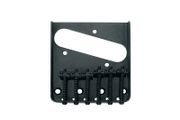 Telecaster 'Ashtray' Style Bridge, Dual String Mounting (Black)