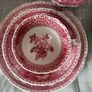 SPODE "Pink Camilla" Tea set for two Image 4