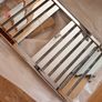 NEW - Bathroom radiator 800 x 500 mm, 287 W, chrome Image 2