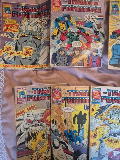 Vintage Marvel UK Transformers Comics 1980s  115 plus Issues  Annuals and Specials  Job Lot