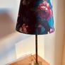 Pair of Stunning Floral Lampshades Dark Romantic Maximalist Country House Style BRAND NEW Image 9