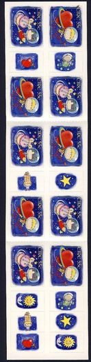 2010 Ireland Greetings Self-Adhesive Commemorative Stamp Booklet Mint Never Hinged (MNH). Hibernian HB166