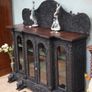Anglo-Indian Bombay Blackwood Display Cabinet, c. 1880-1900 Image 5