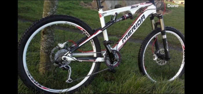 Merida ninty six carbon edition (size medium)