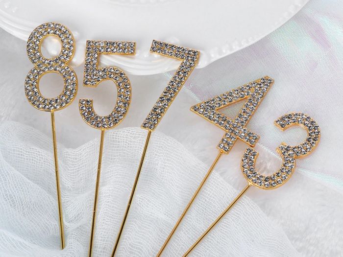 Cake Topper number