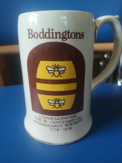 Boddingtons Strangeways Brewery tankard