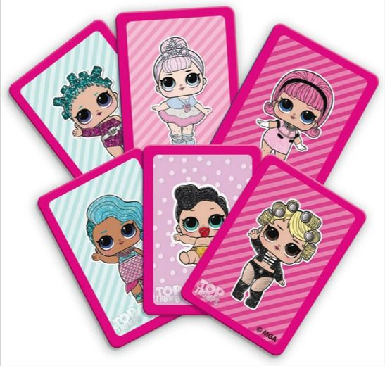 BRAND NEW LOL Surprise Top Trumps Match Board Game