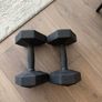 Hex Dumbbell Cross Training and Weight Training 10kg, black Image 3