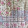 Lovely Floral Faux-Patchwork Style Quilt in Excellent Condition Image 4