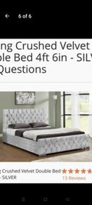 Small double bed