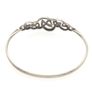 Vintage 925 Sterling Silver Kit Heath Designer Celtic Knot Bangle Image 4