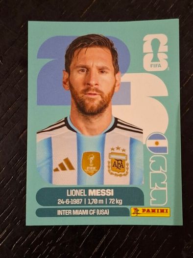 Lionel Messi World Cup 2026 sticker