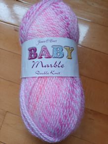 Knitting Yarn - Baby Marble DK - Shade BM1