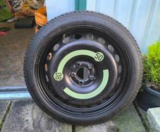 Audi A4 A5 A6 A7 A8 Space Saver Spare Wheel 19 Inch 5x112 CB 66.6 Breakdown Recovery Road Assistance Mechanic Garage Tyre Shop 125 / 70 / R19