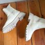 Cream Boots UK 5 Image 2