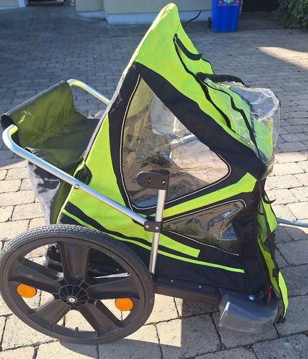 Bellelli 2 Seater Bike Trailer Pull Along Buggy