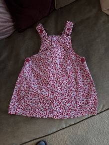 baby girl dress size 9-12 m