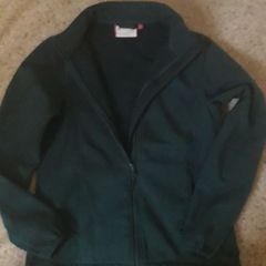 Lightweight Fleece Jacket/Size: 12 UK  40 EU.....Colour: Green .. Price Drop