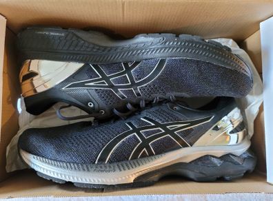 Rare Asics Gel Kayano 27 Platinum Black Running Shoes Men's Size 11 New