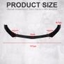 5pcs Upgraded Front Bumper Lower Lip Shovel with Stepped Design High-Quality ABS Material Car Accessories Accessory Image 3