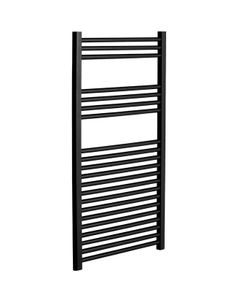 LADDER 1200x500mm Straight Towel Warmer Black