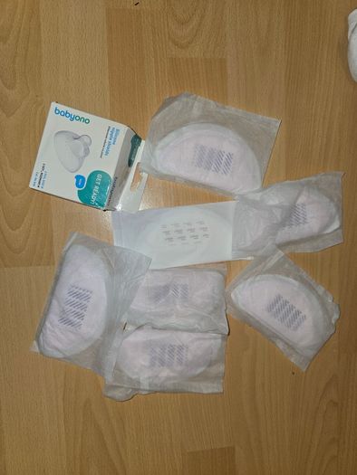 Babyono silicone nipple shields and breast pads