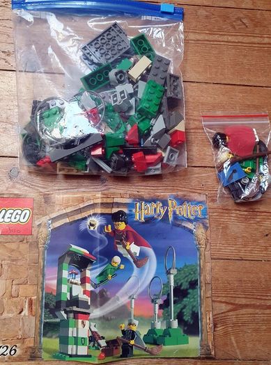 Lego Harry Potter 4726: Quidditch Practice (2002) 100% Complete (NO BOX)
