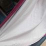 Long red velvet curtains with tie backs Image 10