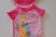 Baby girl swim set