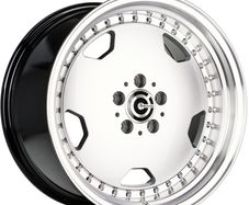 18" AREO MONOBLOCK Staggered Mercedes Type Silver Gloss Alloy Wheels Audi Seat Skoda Mercedes VW 5x112