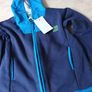 Leigh Tucker  Navy Zip-Zip  Hoodie With Pockets.  B.N.W.T Age - 4-5 ears. Image 2