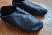 Dance shoes leather for girl size 13