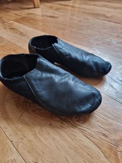 Dance shoes leather for girl size 13
