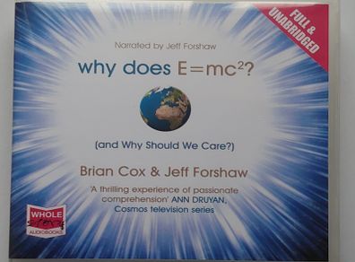 Why Does E = mc2 ? - 6x CD Book - Brian Cox