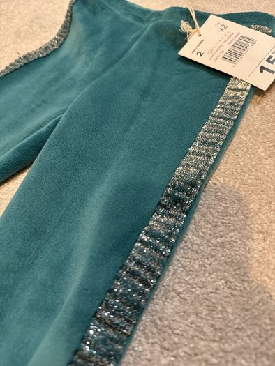 New De Pareil baby girl trousers size 12-24 m