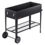 Raised Garden Bed, Galvanized Metal Planter Box Image 4