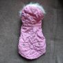 Pink small dog jacket, size XS Image 8
