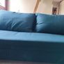 FREE 3 seater sofa-bed with compartment. Baldoyle Image 2