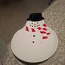 Two Heavy Blarney  Woolen Mills Snowman Plate Image 3