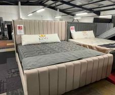 Superking size Wingback beds