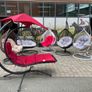 rattan garden swing egg chairs Image 8